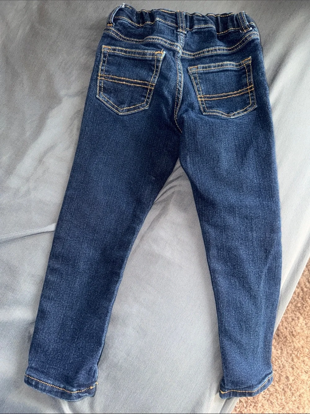 Boys Stretch Skinny Jeans - Light Blue & Dark Blue